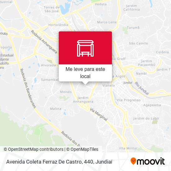 Avenida Coleta Ferraz De Castro, 440 mapa