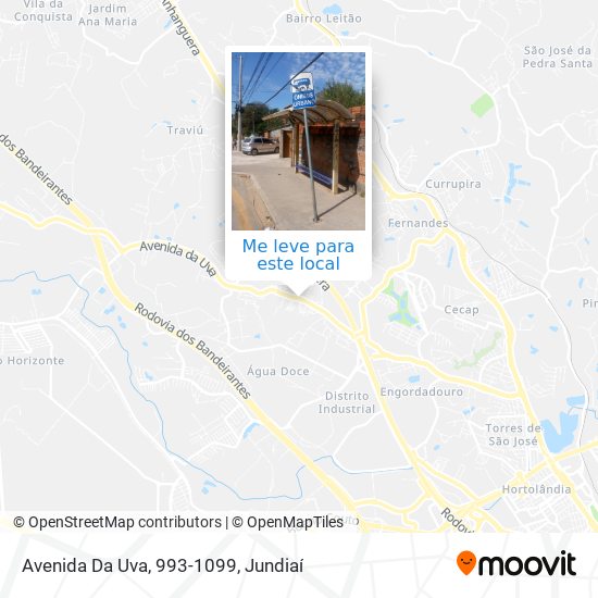 Avenida Da Uva, 993-1099 mapa