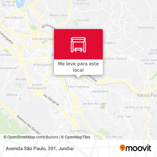 Avenida São Paulo, 391 mapa