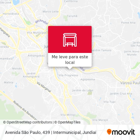 Avenida São Paulo, 439 | Intermunicipal mapa