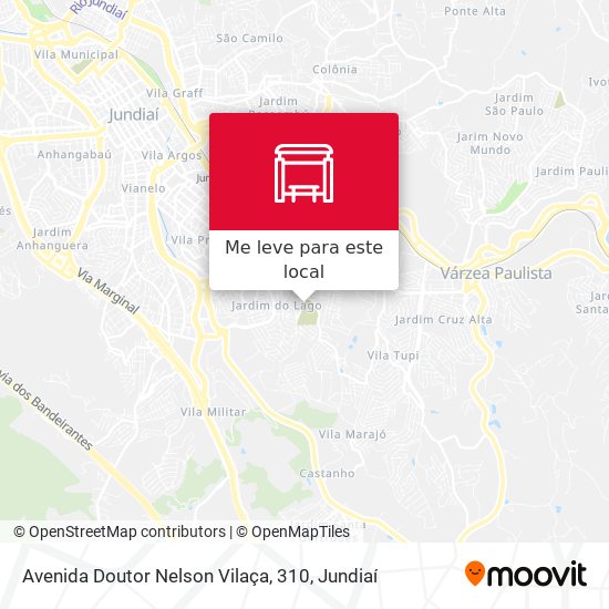 Avenida Doutor Nelson Vilaça, 310 mapa