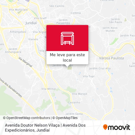 Avenida Doutor Nelson Vilaça | Avenida Dos Expedicionários mapa