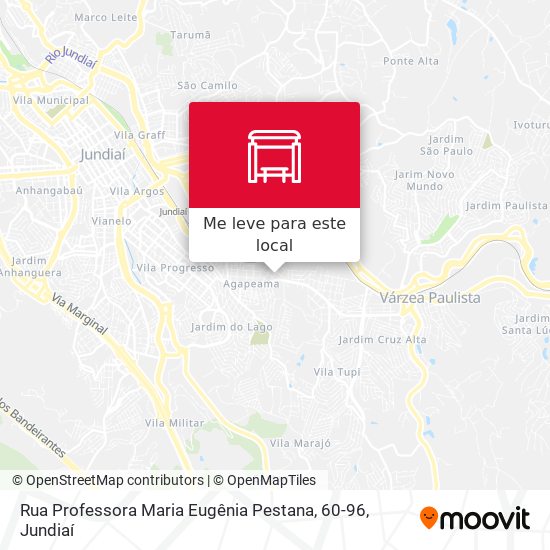 Rua Professora Maria Eugênia Pestana, 60-96 mapa