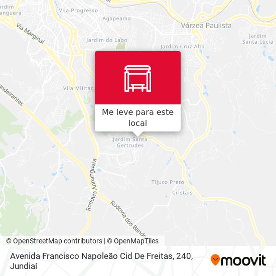 Avenida Francisco Napoleão Cid De Freitas, 240 mapa