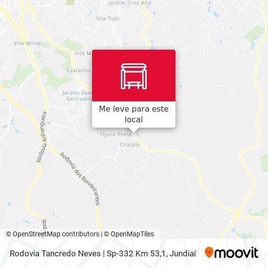 Rodovia Tancredo Neves | Sp-332 Km 53,1 mapa