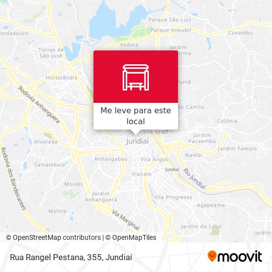 Rua Rangel Pestana, 355 mapa