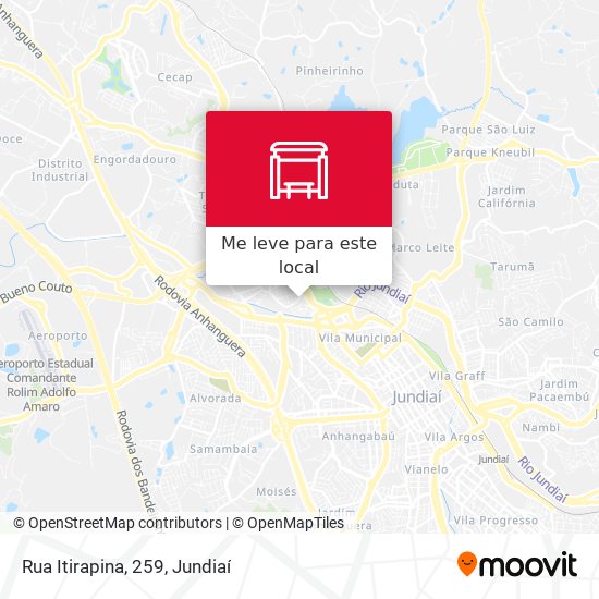Rua Itirapina, 259 mapa