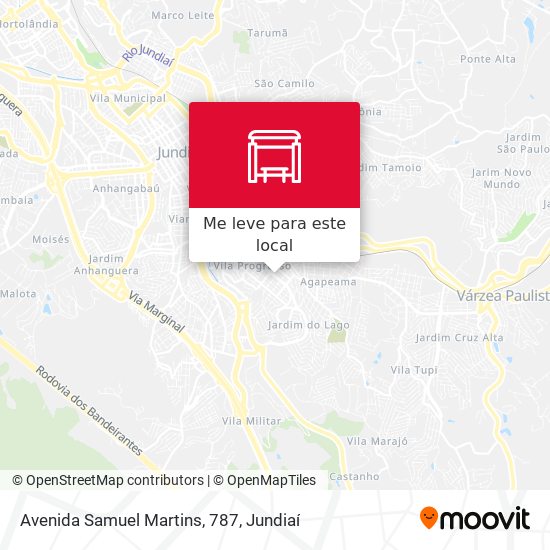Avenida Samuel Martins, 787 mapa