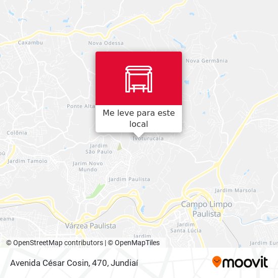 Avenida César Cosin, 470 mapa