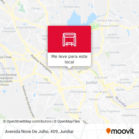 Avenida Nove De Julho, 409 mapa