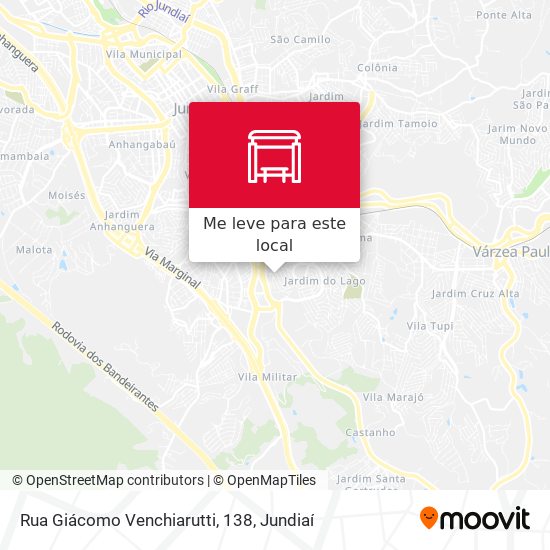Rua Giácomo Venchiarutti, 138 mapa