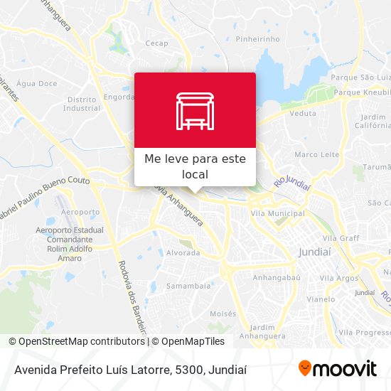 Avenida Prefeito Luís Latorre, 5300 mapa