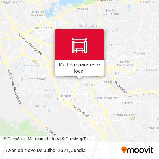 Avenida Nove De Julho, 2571 mapa