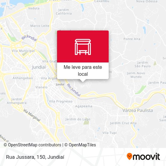 Rua Jussara, 150 mapa