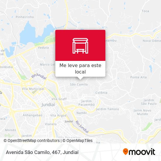 Avenida São Camilo, 467 mapa