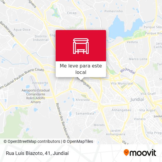 Rua Luís Biazoto, 41 mapa