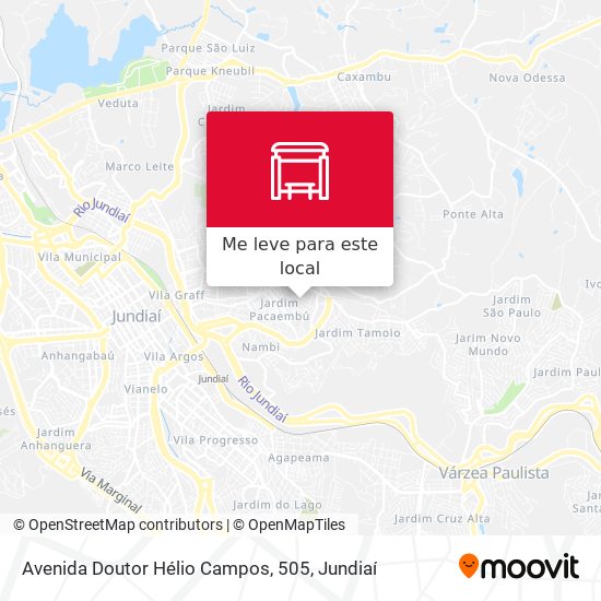 Avenida Doutor Hélio Campos, 505 mapa