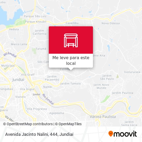 Avenida Jacinto Nalini, 444 mapa