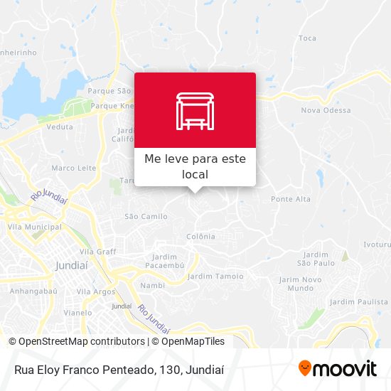 Rua Eloy Franco Penteado, 130 mapa