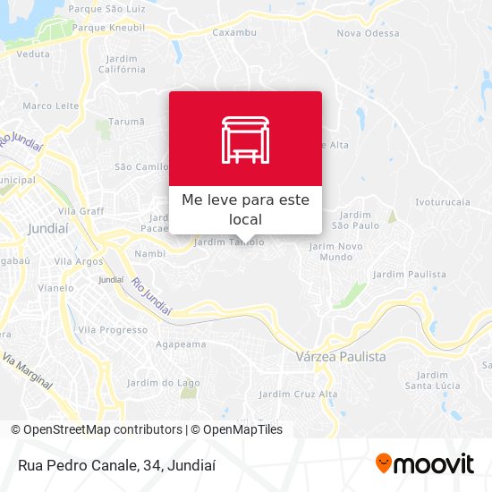 Rua Pedro Canale, 34 mapa