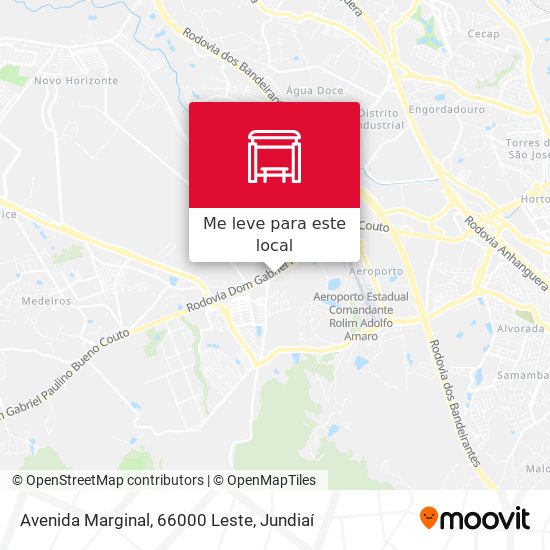 Avenida Marginal, 66000 Leste mapa