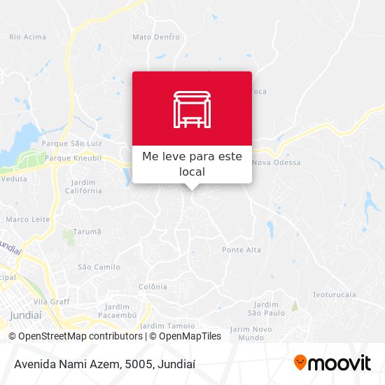 Avenida Nami Azem, 5005 mapa