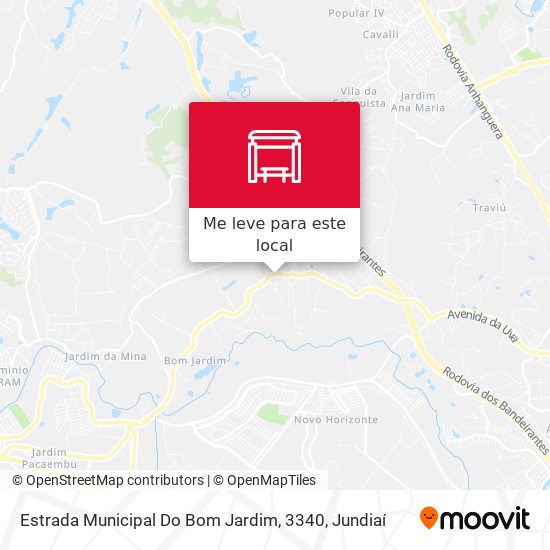 Estrada Municipal Do Bom Jardim, 3340 mapa