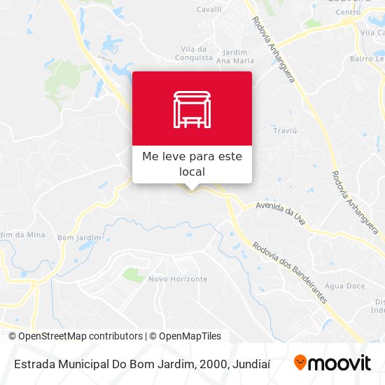 Estrada Municipal Do Bom Jardim, 2000 mapa