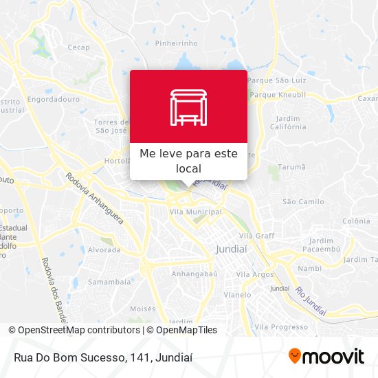 Rua Do Bom Sucesso, 141 mapa
