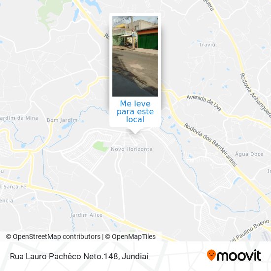 Rua Lauro Pachêco Neto.148 mapa