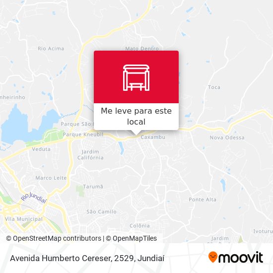 Avenida Humberto Cereser, 2529 mapa
