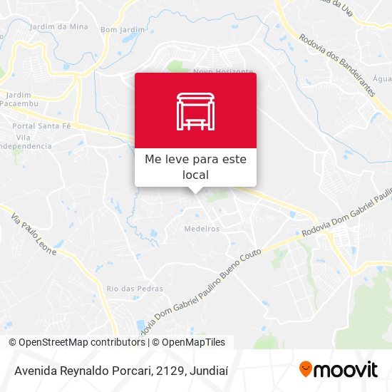 Avenida Reynaldo Porcari, 2129 mapa
