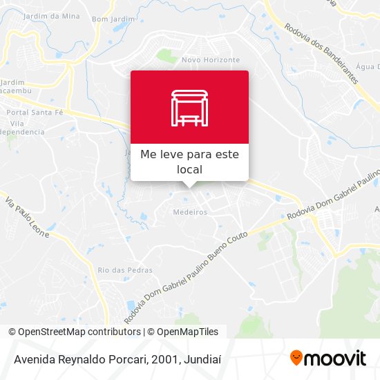 Avenida Reynaldo Porcari, 2001 mapa