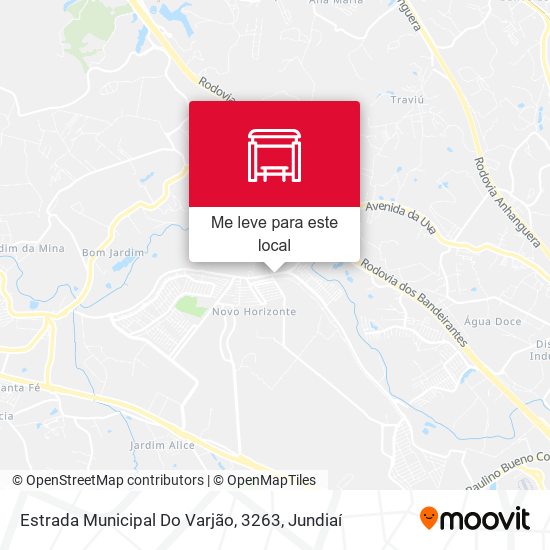 Estrada Municipal Do Varjão, 3263 mapa