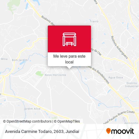Avenida Carmine Todaro, 2603 mapa