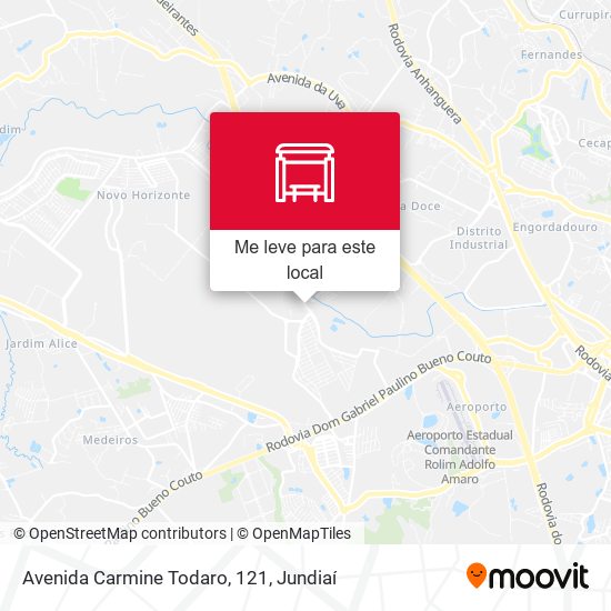 Avenida Carmine Todaro, 121 mapa