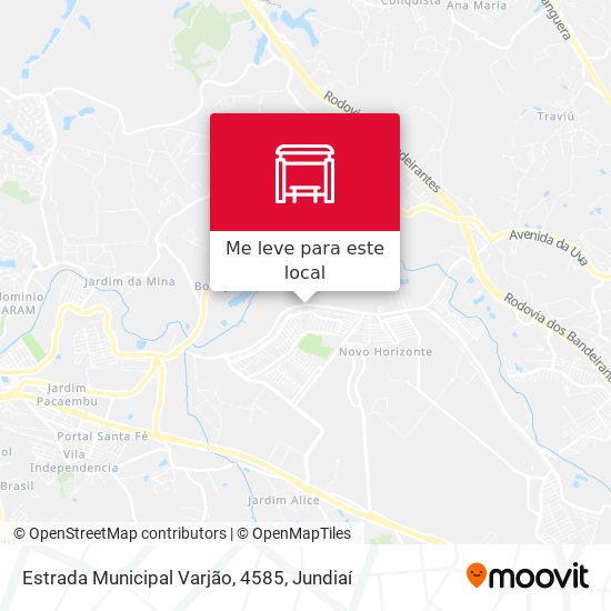 Estrada Municipal Varjão, 4585 mapa