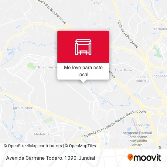 Avenida Carmine Todaro, 1090 mapa