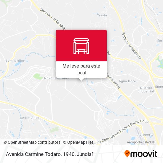 Avenida Carmine Todaro, 1940 mapa