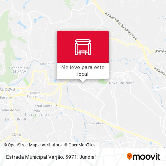 Estrada Municipal Varjão, 5971 mapa