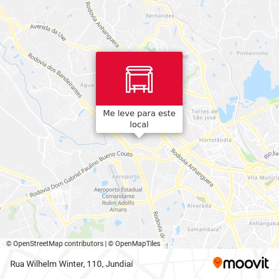 Rua Wilhelm Winter, 110 mapa