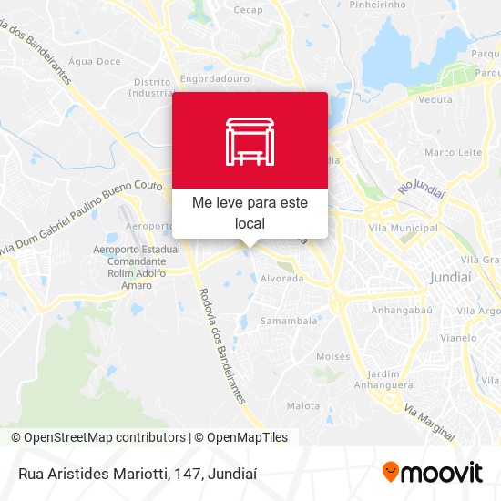 Rua Aristides Mariotti, 147 mapa