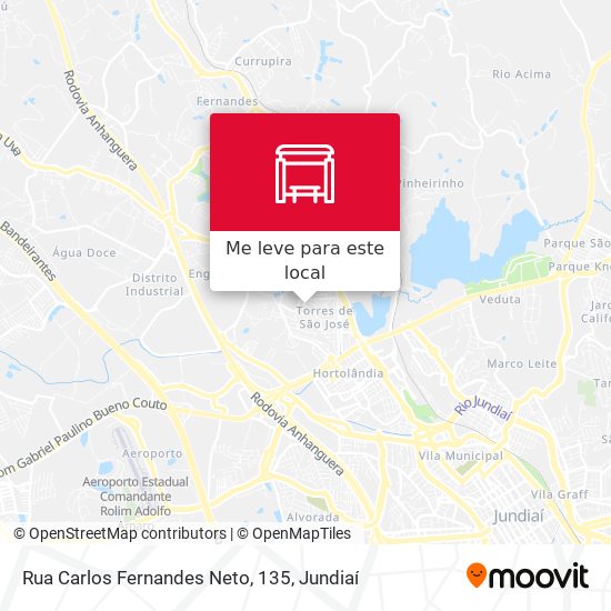 Rua Carlos Fernandes Neto, 135 mapa