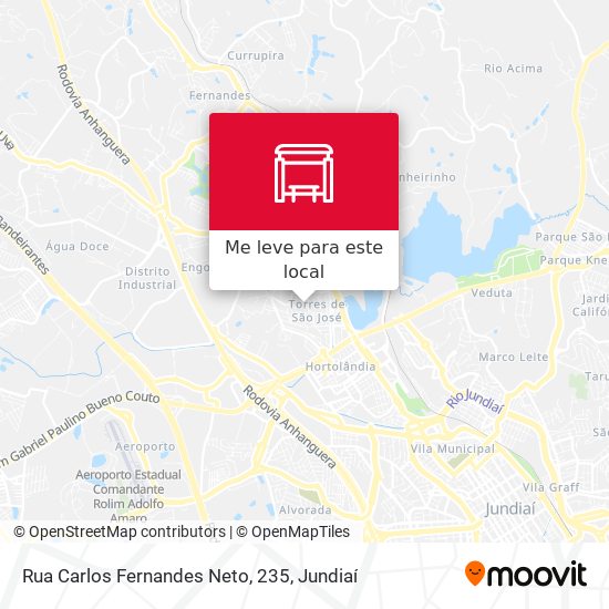 Rua Carlos Fernandes Neto, 235 mapa