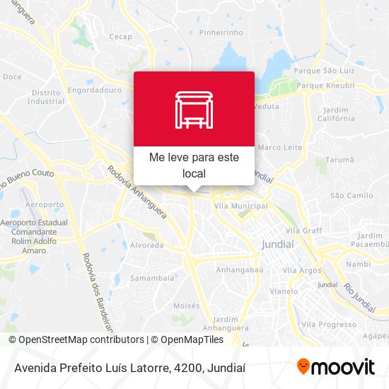 Avenida Prefeito Luís Latorre, 4200 mapa