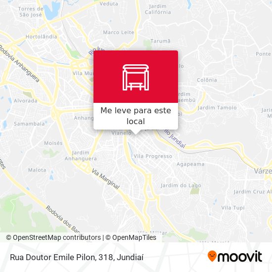 Rua Doutor Emile Pilon, 318 mapa