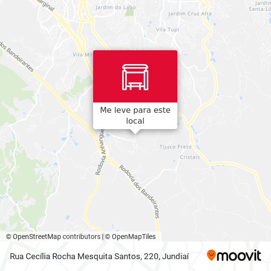 Rua Cecília Rocha Mesquita Santos, 220 mapa