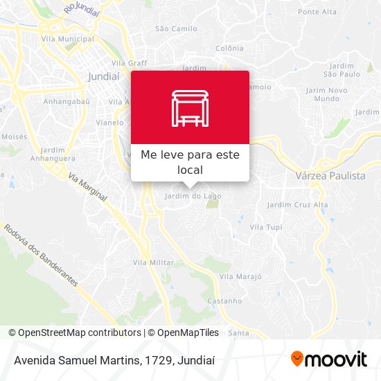 Avenida Samuel Martins, 1729 mapa