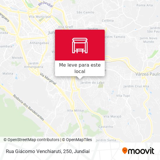 Rua Giácomo Venchiaruti, 250 mapa