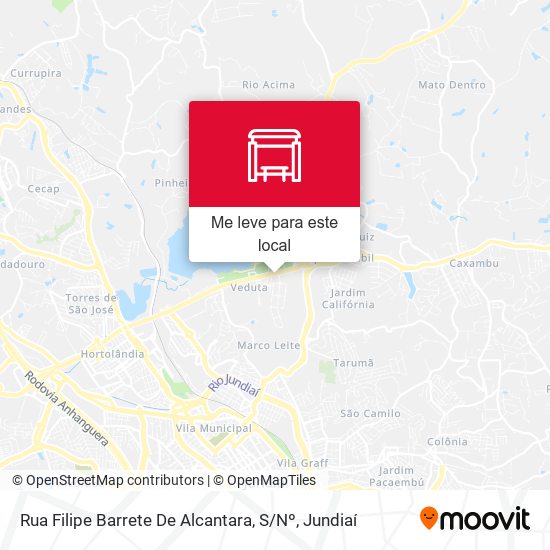 Rua Filipe Barrete De Alcantara, S / Nº mapa